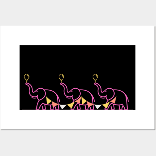 Pink Elephants on Parade Posters and Art